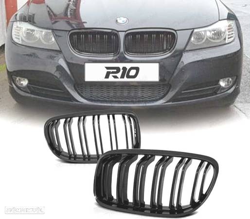 GRELHA FRONTAL PARA BMW SÉRIE 3 E90 E91 08-12 BERLINA TOURING LOOK M - 1