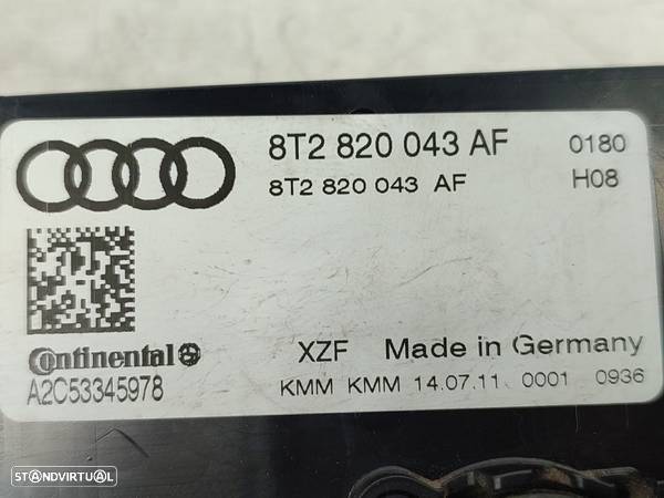 Climatronic Sofagem / Comando Chaufagem  Audi A4 (8K2, B8) - 7