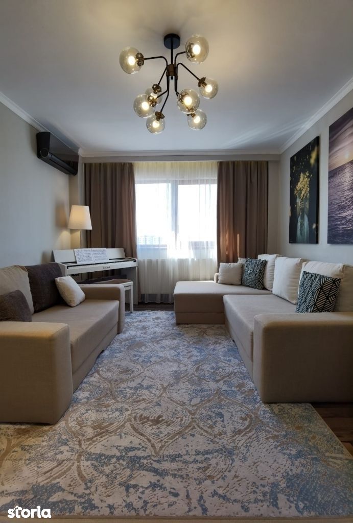 Apartament cu 3 camere UTA, amenajat LUX 105 000 euro