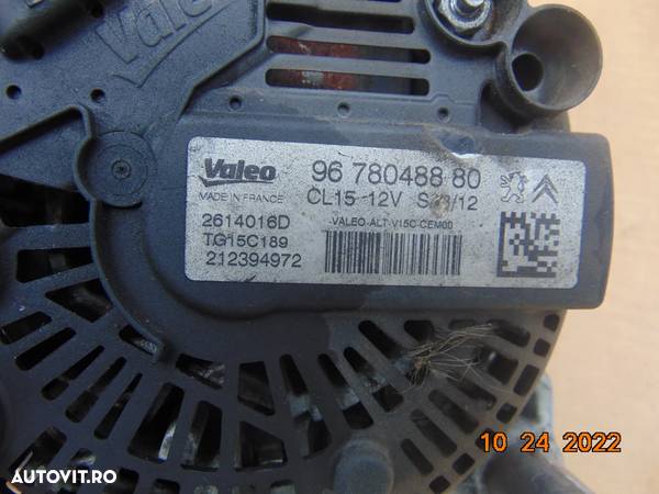 Alternator Peugeot 2.0 euro 5 1.6 diesel peuget 301 508 citroen c5 expert jumpy 308 partner berlingo - 2