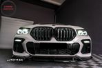 Prelungire Bara Fata BMW X6 G06 X6M (2019-up) Negru Lucios- livrare gratuita - 15