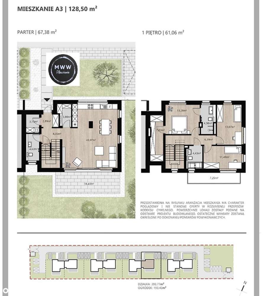 Na sprzedaż działka dla dewelopera 8 domów  Łódź Arturówek Łagiewniki-5