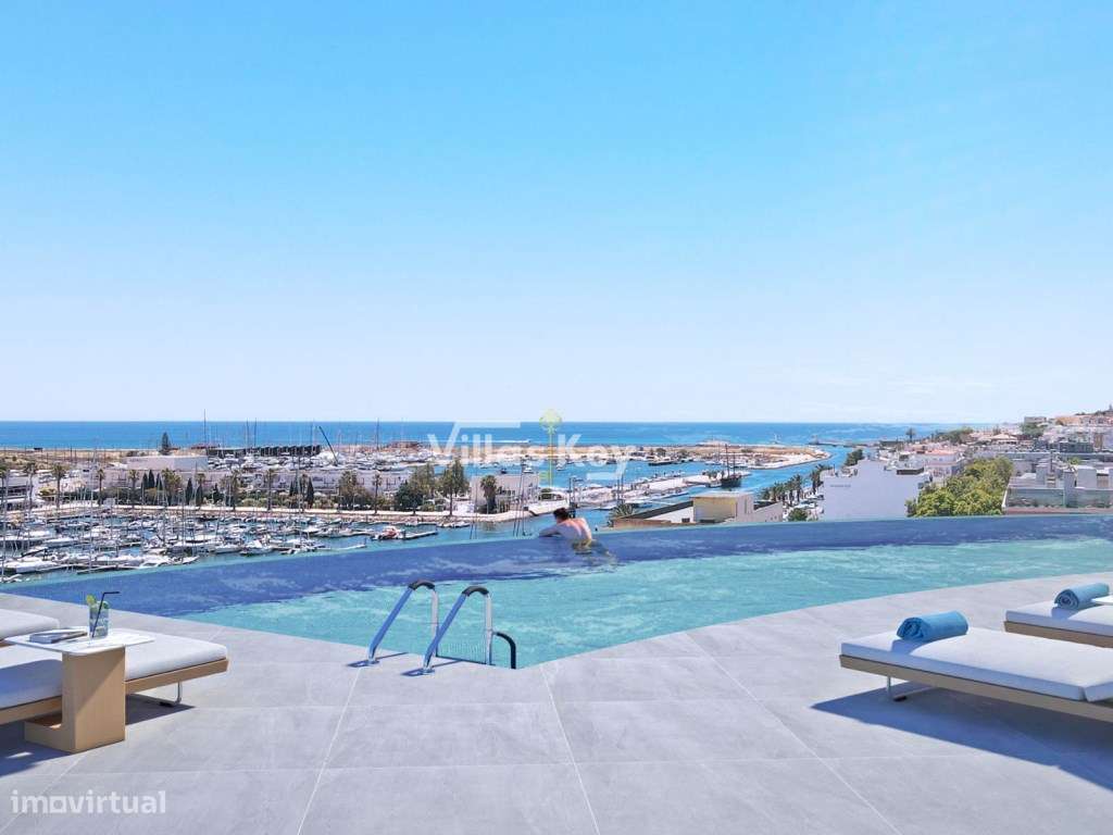 Apartamento T3 com vista deslumbrante sobre a Marina de Lagos - Grande imagem: 4/19