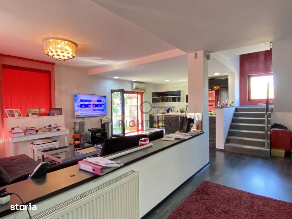 Vila complet mobilata, 4 camere, garaj, 414 mp teren, comision 0%-16