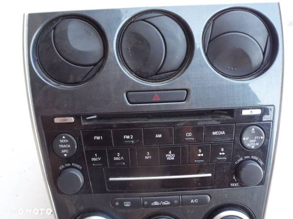 radio panel klimatyzacji komplet Mazda 6 I GG gr4b66dsx - 4