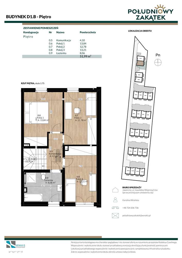 PROMOCJA! OBNIŻONA CENA Z 760 000ZŁ | dom 4-pok. | D1.B - Pełny obrazek: 3/10