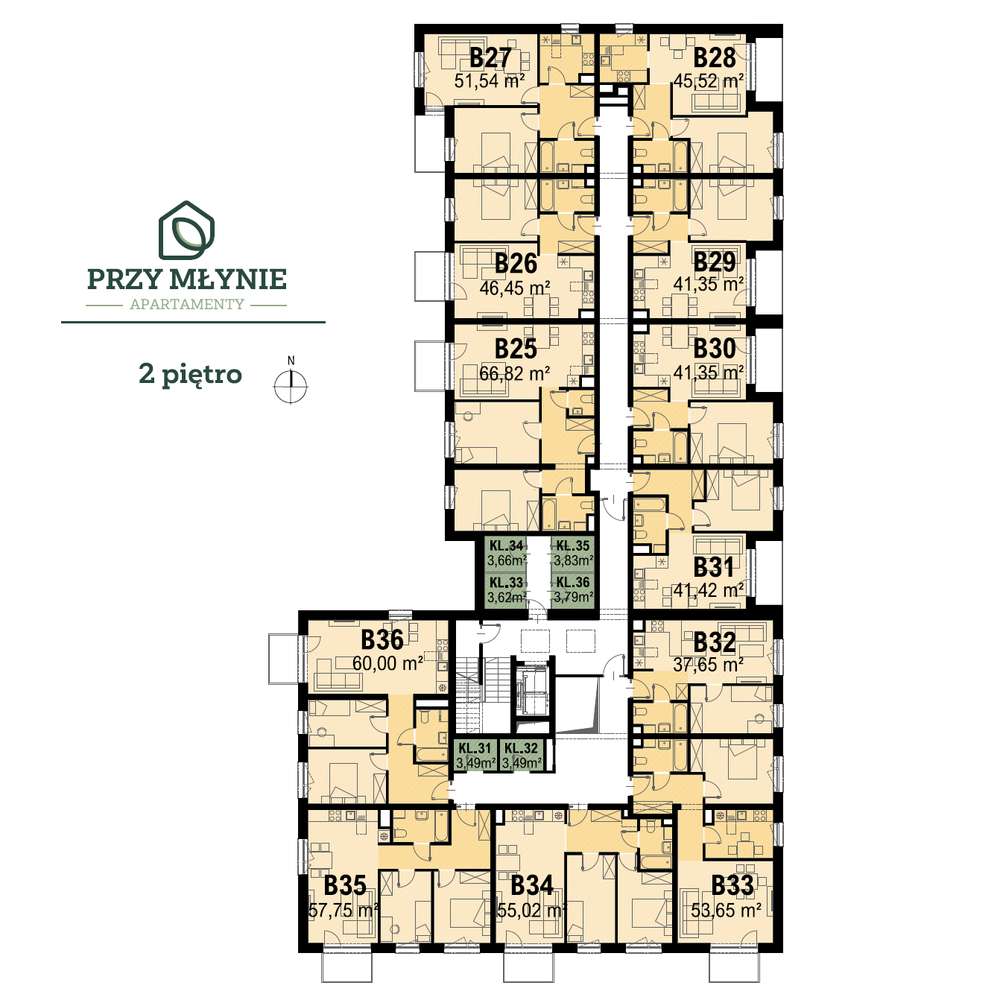 Mieszkanie B35, 57,75 m2, komfort blisko Rzeszowa! - Pełny obrazek: 3/9