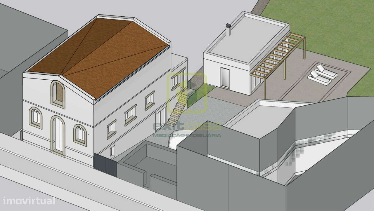 Moradia T4 remodelada - Grande imagem: 2/35