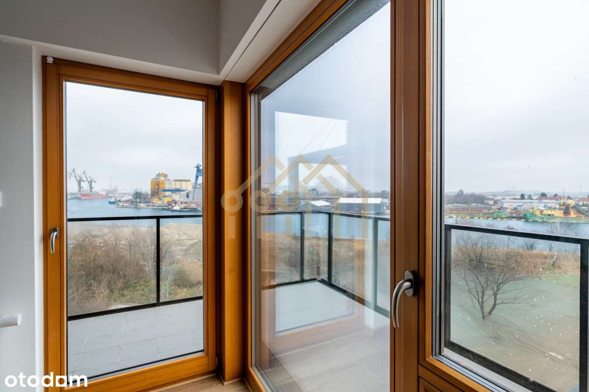 Apartament z bezpośrednim widokiem na Port Gdański-5