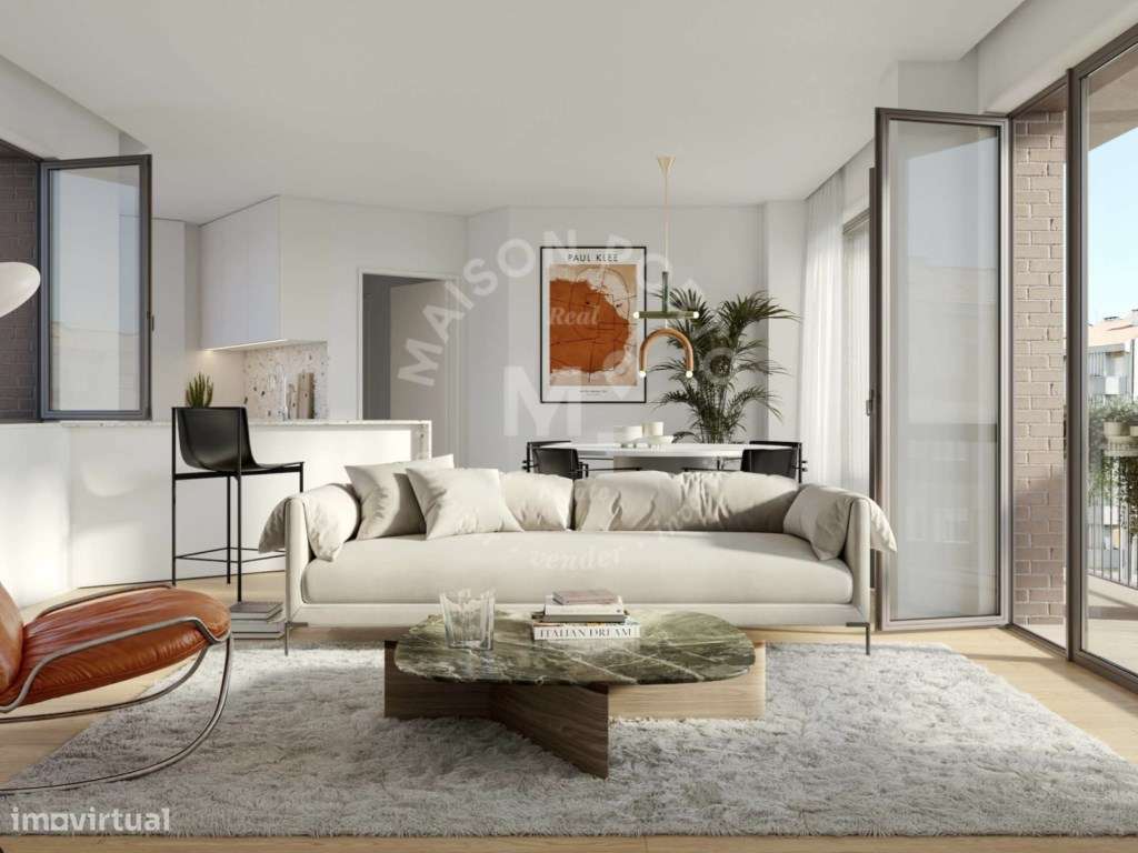 Apartamento T3 com 1 Suite, Terraço e 2 Lugares de Estacionamento p... - Grande imagem: 4/7