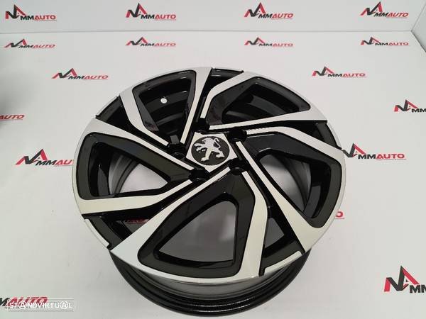 Jantes Peugeot 2008 Preto Polido 15 - 5