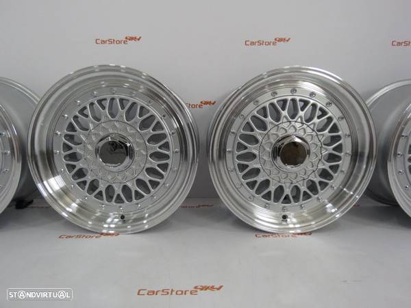 Jantes Look BBS RS 15 x 7 et30 4x100 + 4x114.3 Silver - 2