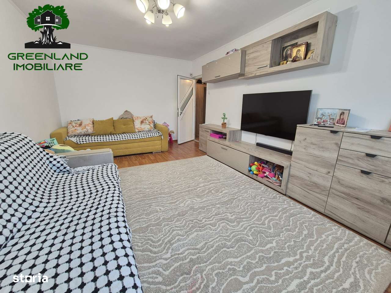 Apartament 3 camere, 2 bai, 72 mp, DECOMANDAT, bloc 1986, Nicolina - Imagine principală: 2/11