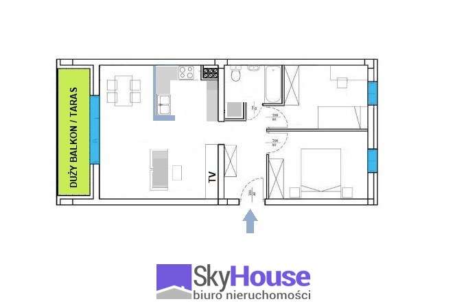 Piękne 3-pokojowe z balkonem. Duży salon, przy Parku+Miejsce Postojowe-17