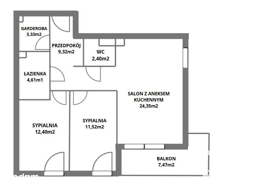 Od dewelopera Bezpośrednio⭐10min Stare M.⭐Garaż - Pełny obrazek: 3/3