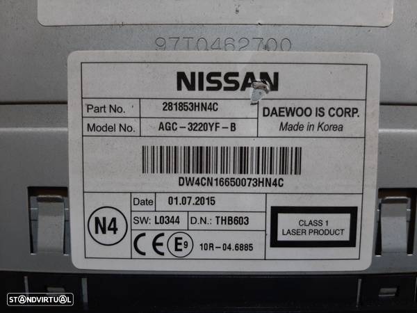 Auto Radio Nissan Micra Iv (K13_) - 4