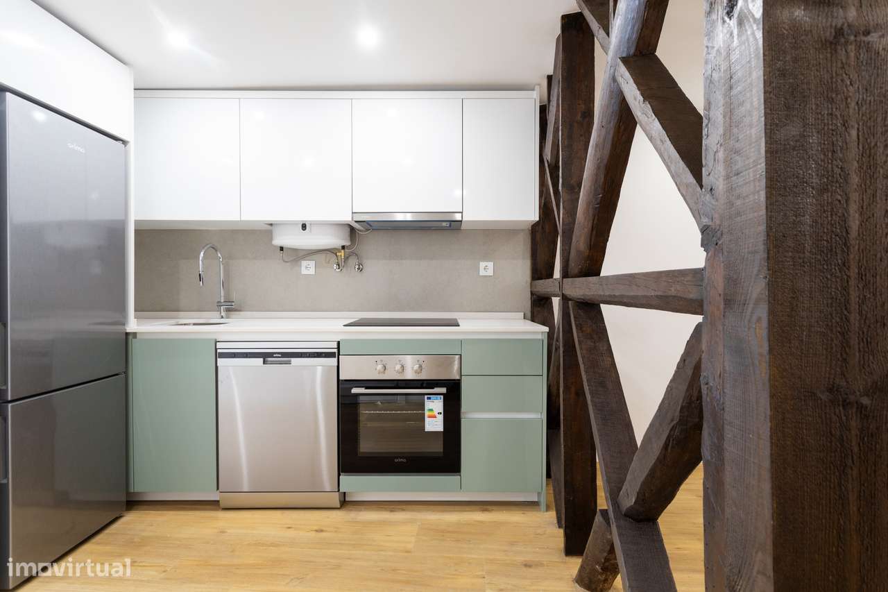 Descubra o Charme de Lisboa: T1 Moderno e Remodelado no Coração da Cid - Grande imagem: 2/19