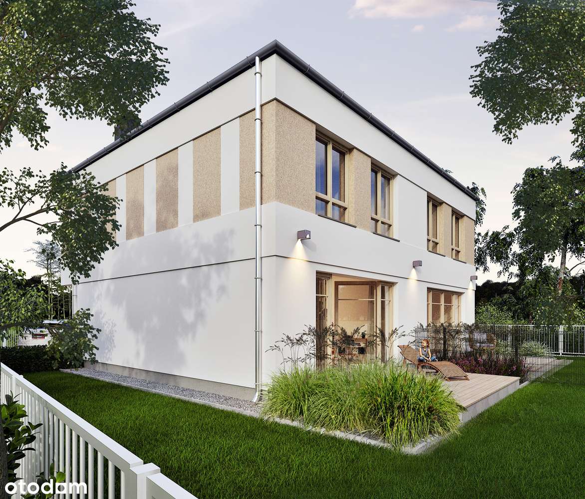 Nowoczesny dom 84,85 m² z ogrodem w cichej i spokojnej okolicy
