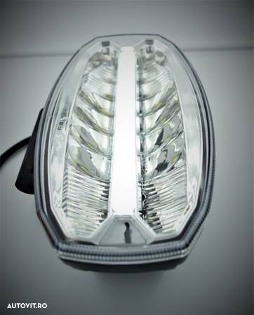 Proiector Full-Led, Pozitie si Faza Lunga Led, 12/24V, Dreptunghiular - Oval, 58W - 5