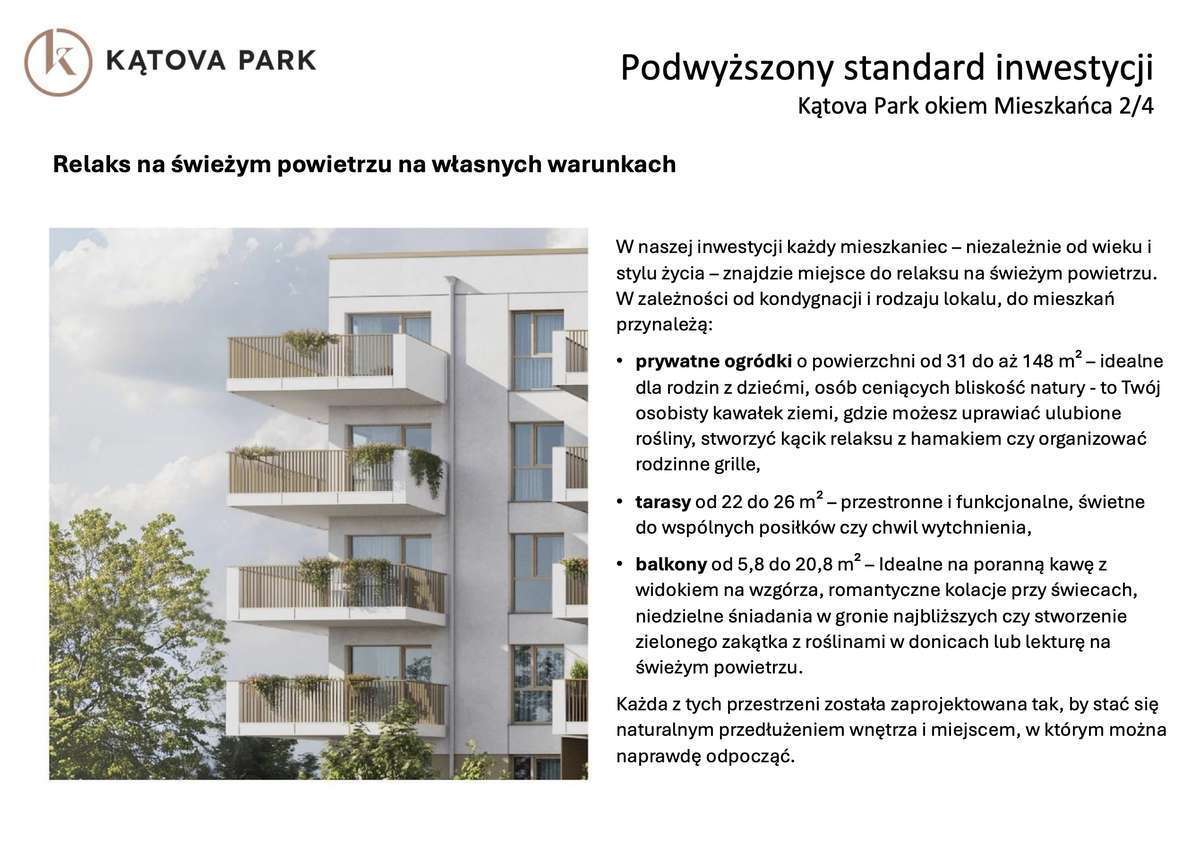 C.0.02, 2-pokojowe mieszkanie z dużym ogródkiem - budynek C-10