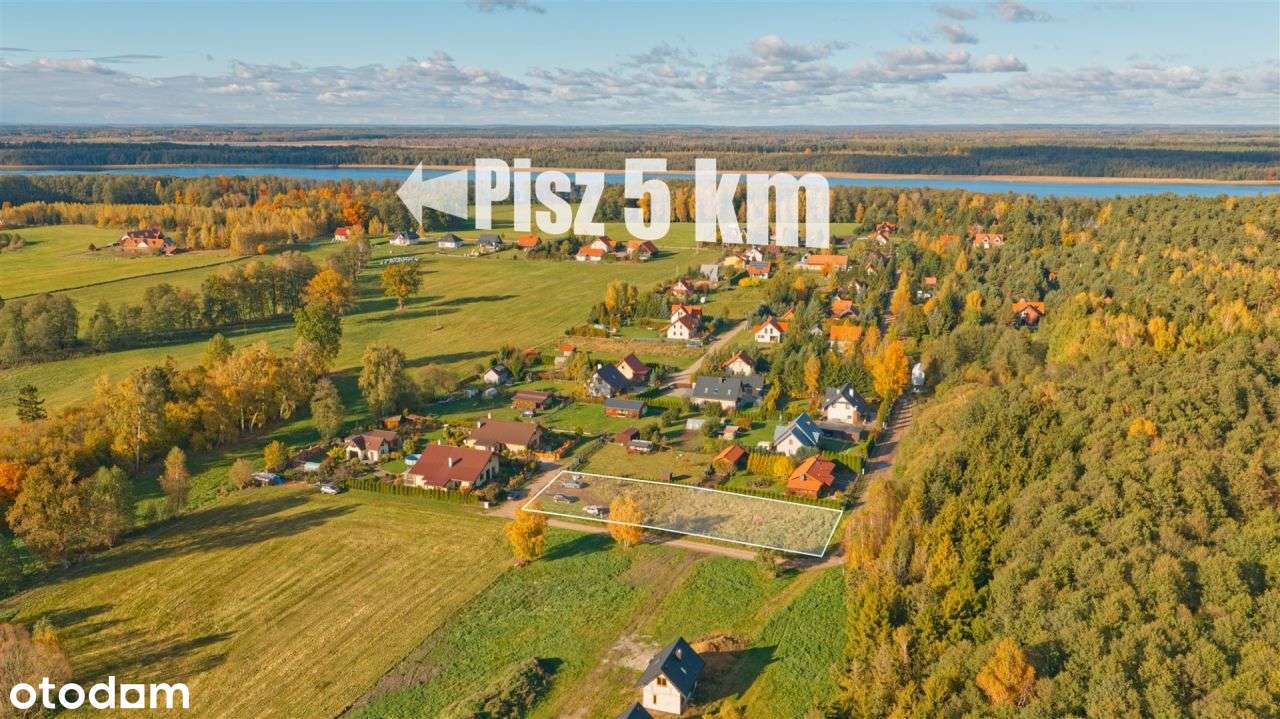 Działka budowlana w Łupkach przy ul. Wrzosowej-1