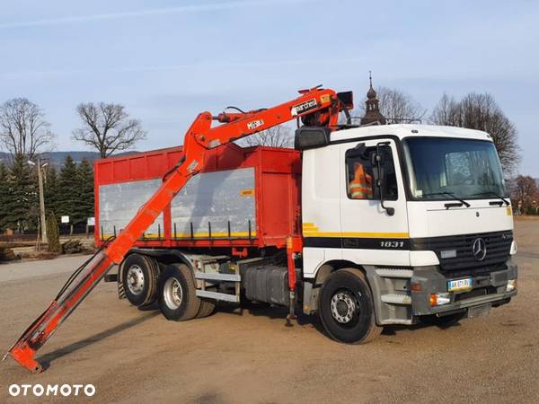 Mercedes-Benz Actros 1831 Wywrotka 6x2 / Kiper + HDS Stan * BDB * - 16