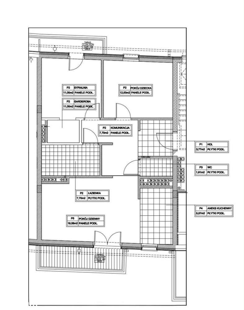 3 pokoje , 68m2 , garaż , 2015r budowy , garderoba-17