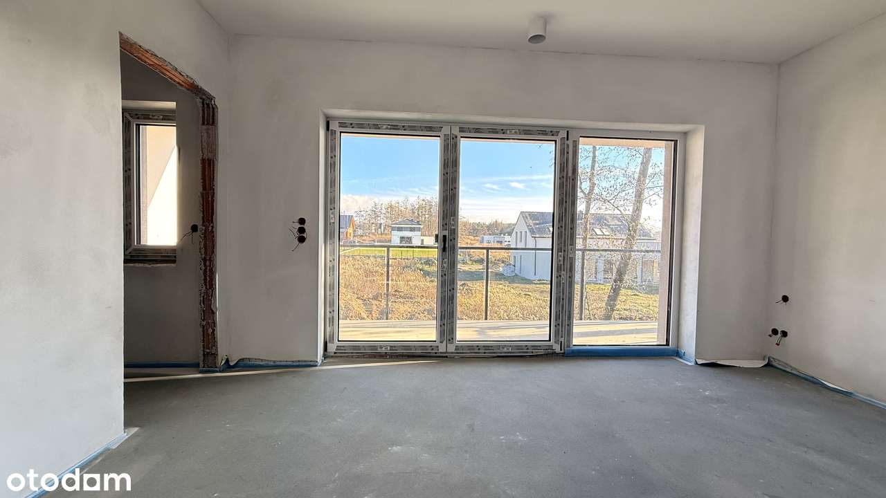 Gotowy do wykończenia dom w Górkach | 123 m² | Bliźniak| Ogród |-6