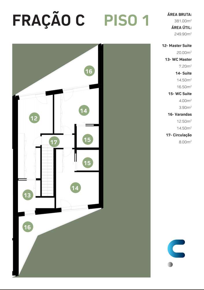 Moradia T4 com piscina e jardim em Canidelo-56