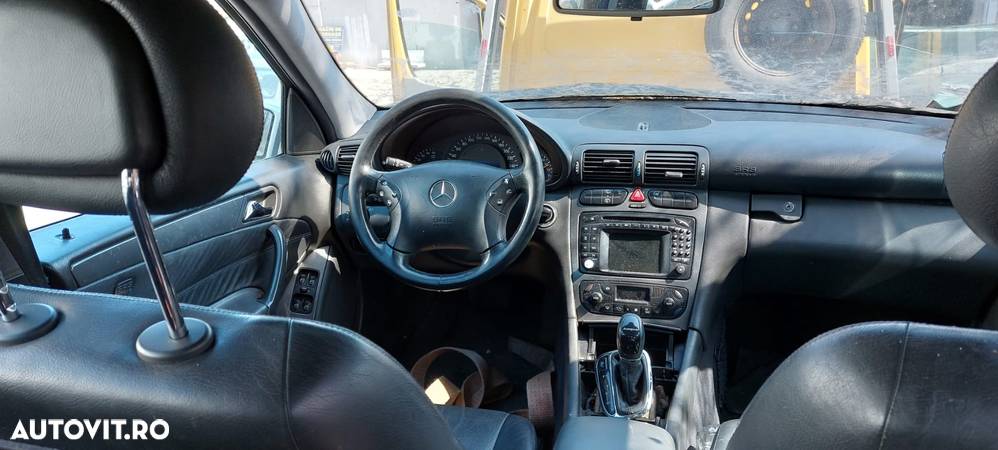 Interior Mercedes W203 Break Piele Negru Impecabil - 3