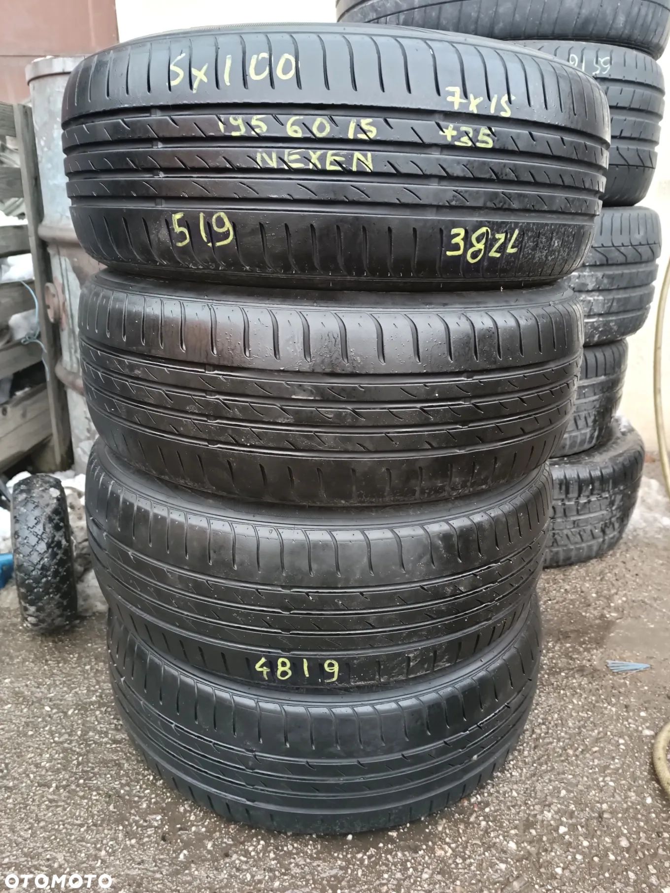 195/60R15 Opony Letnie Lato NEXEN N'BLUE HD PLUS 5mm Legnica ALU-RAD jak 185/65 19r. - 1