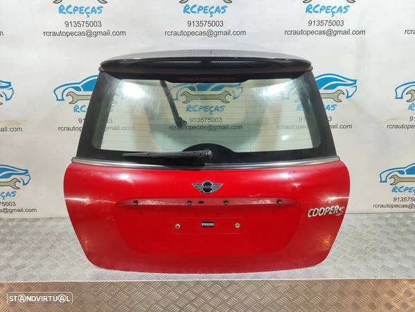 PORTA TAMPA MALA ORIGINAL MINI COOPER S R56 41002752015 2752015 MOTOR 3º STOP AILERON ALERON SPOILER LIP - 5