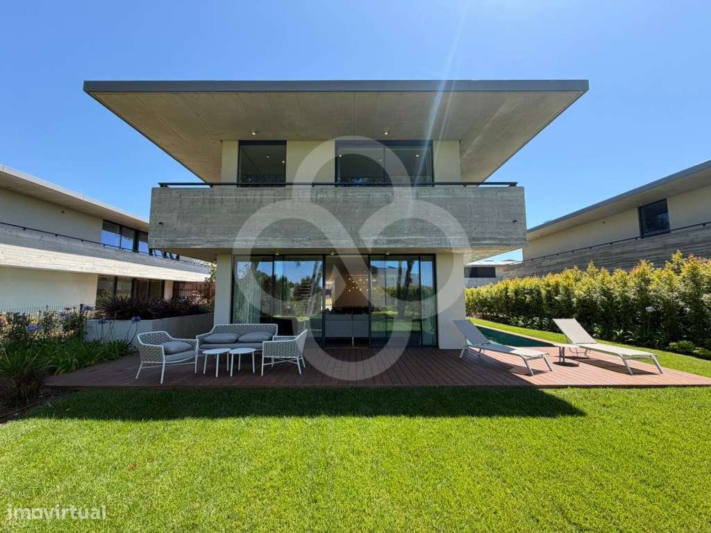 Moradia T4 com piscina e jardim garagem exclusivo Sandwoods Quinta ...-5