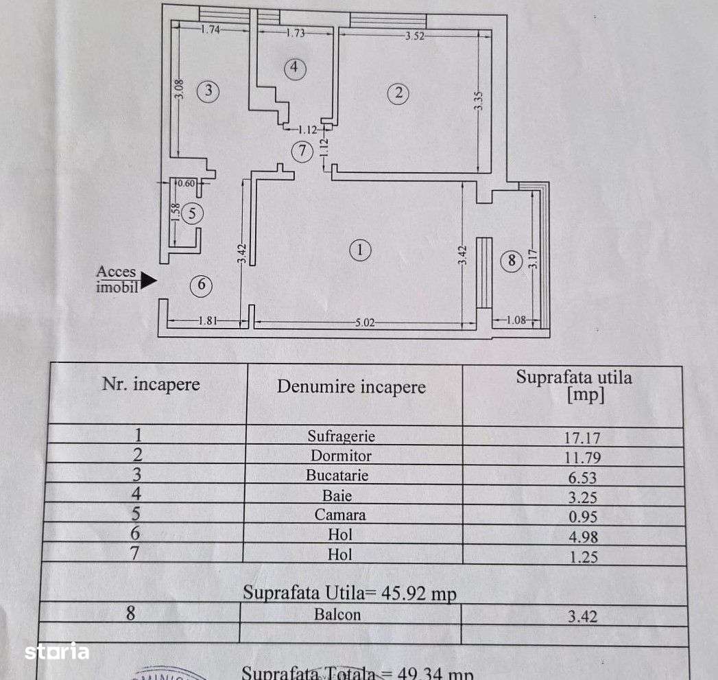 Oportunitate apartament 2 camere Tomis Nord - 85000 euro-1