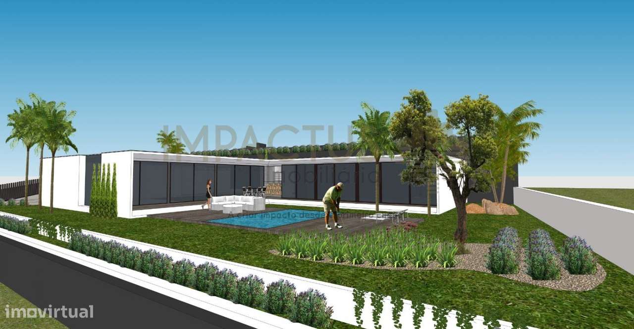 Luxuosa Moradia T3 Térrea-0