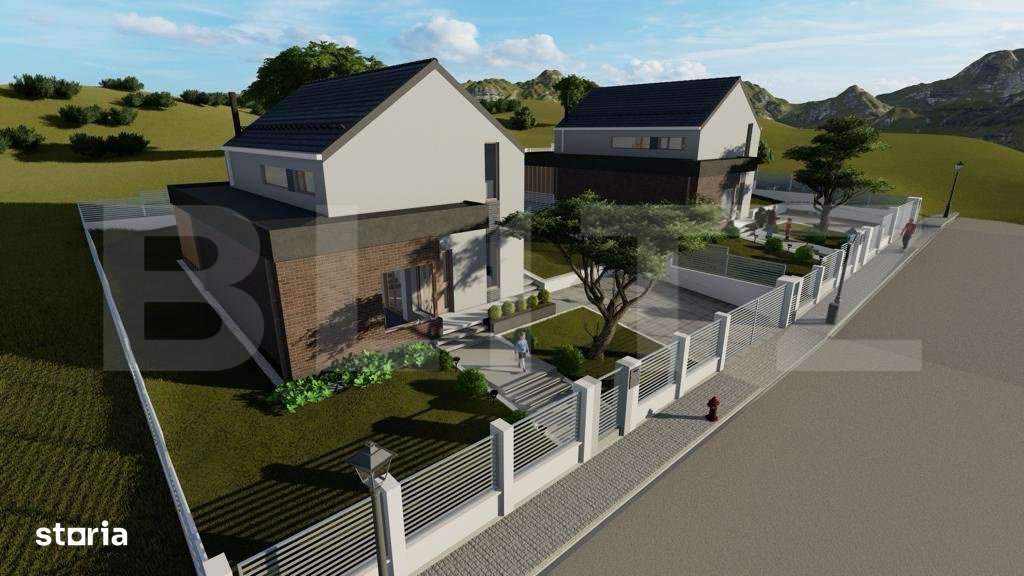 Casa 125 mp teren 500 mp zona profi design deosebit - Imagine principală: 1/9