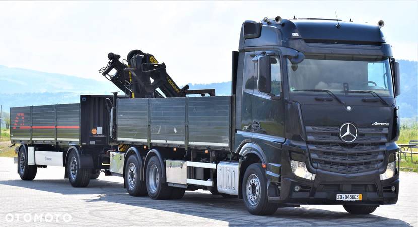 Mercedes-Benz ACTROS 2542 + PK 18002-EHC /PILOT + PRZYCZEPA* STAN BDB - 4