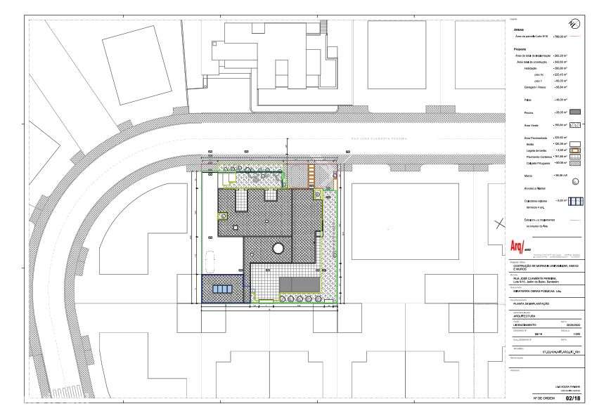 Moradia de linhas modernas em construção-7