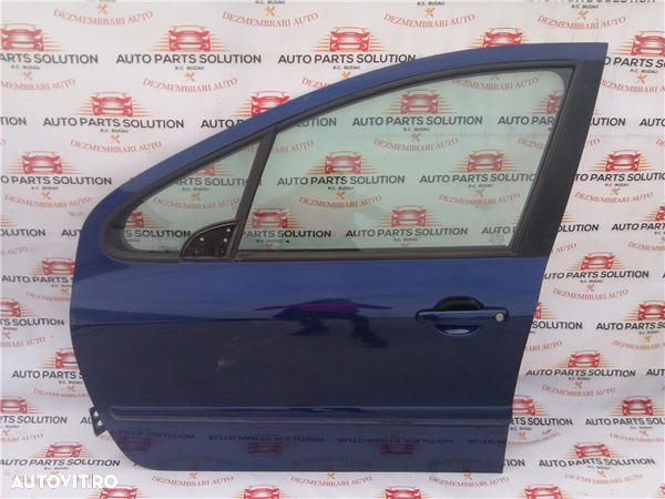 coltar geam stanga fata peugeot 407 2004 2010 - 1