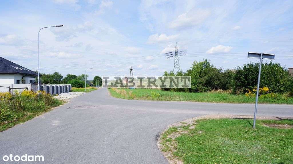 Mirów, działka budowlana, narożna, 1400m2, media-4