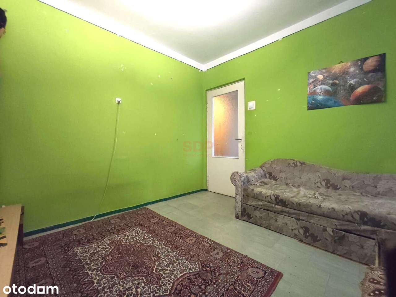 Do remontu – 2 pokoje, balkon, 1. piętro - Pełny obrazek: 4/8