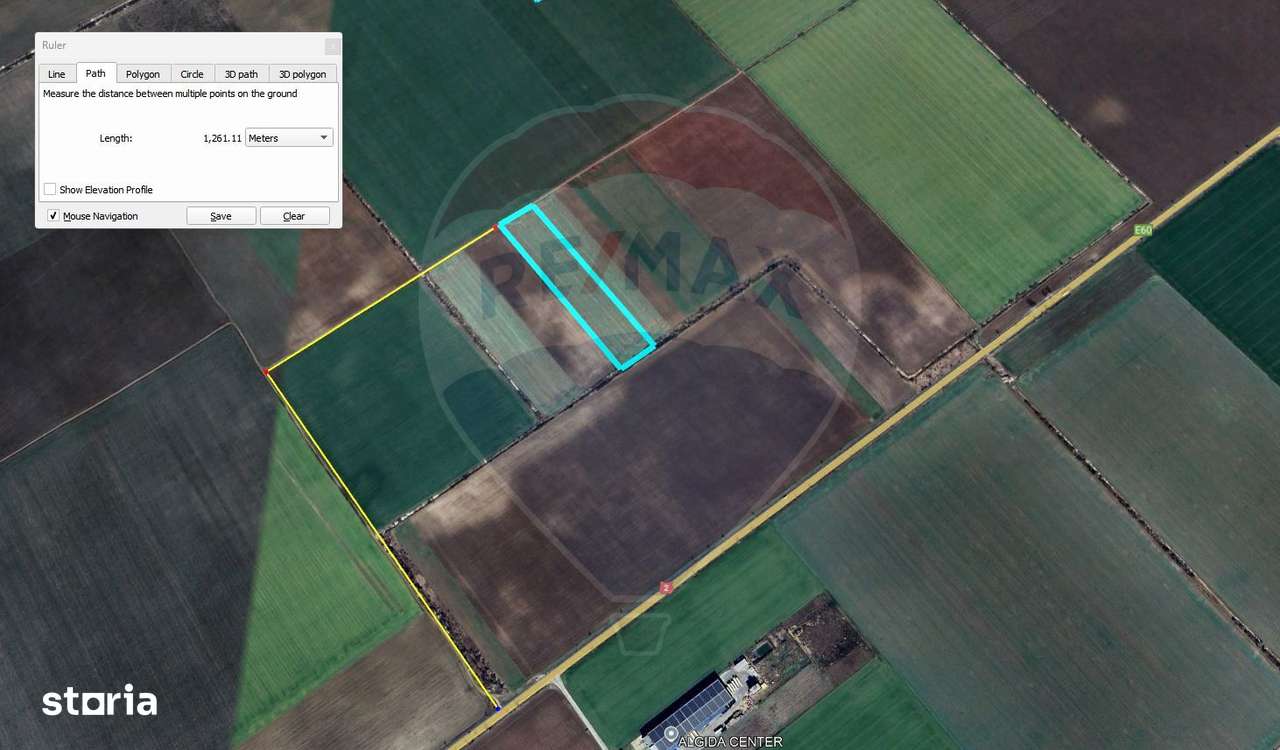 Teren extravilan, 11295 mp, Afumati, plan secund DN dn2 - Imagine principală: 2/4