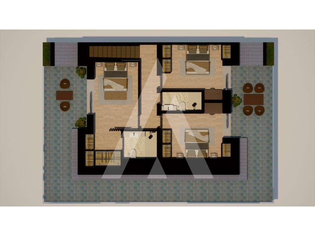 Apartamento T4 Duplex em Aveiro, com excelentes acabamento e área.-20