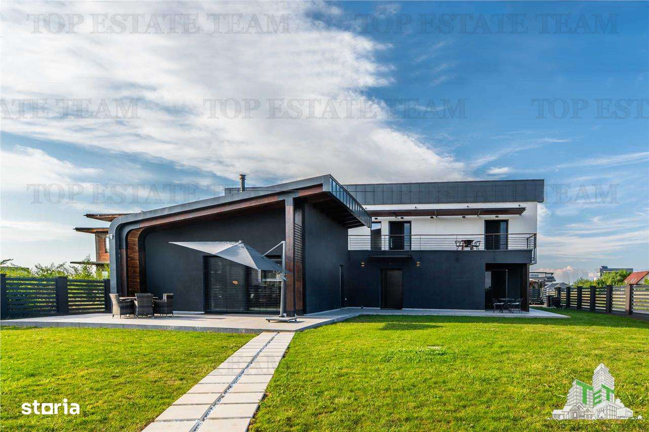 Casa moderna in Corbeanca cu 5 dormitoare si instalatia pentru piscina - Imagine principală: 1/20