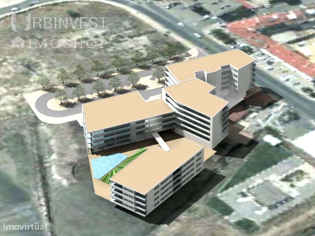 Terreno urbano para construção de condomínio em Lagos - Algarve. - Grande imagem: 4/12