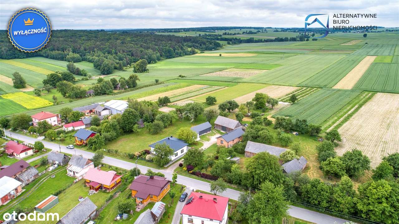 Działka budowlana w Hucie gm. Żółkiewka - Pełny obrazek: 2/10