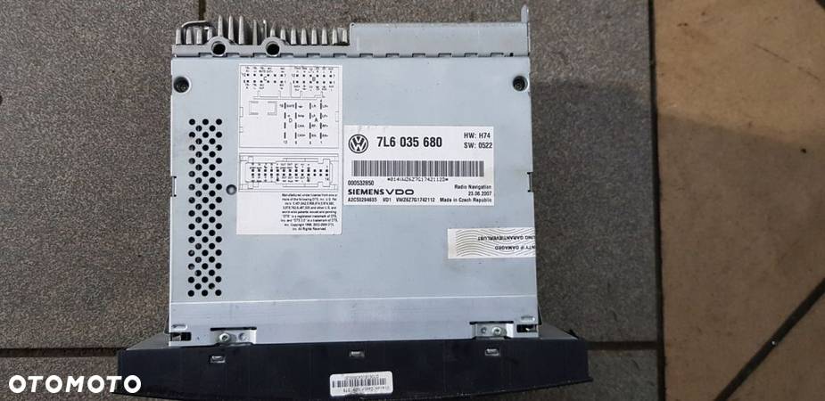 VW Touareg Radio Nawigacja 7L6035680 - 4