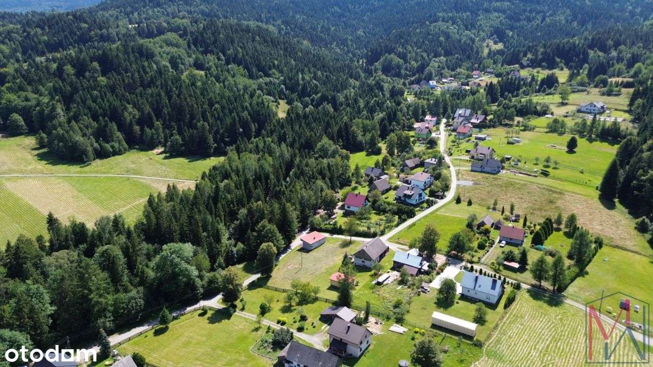 Widokowa działka budowlana Pewel Wielka-12