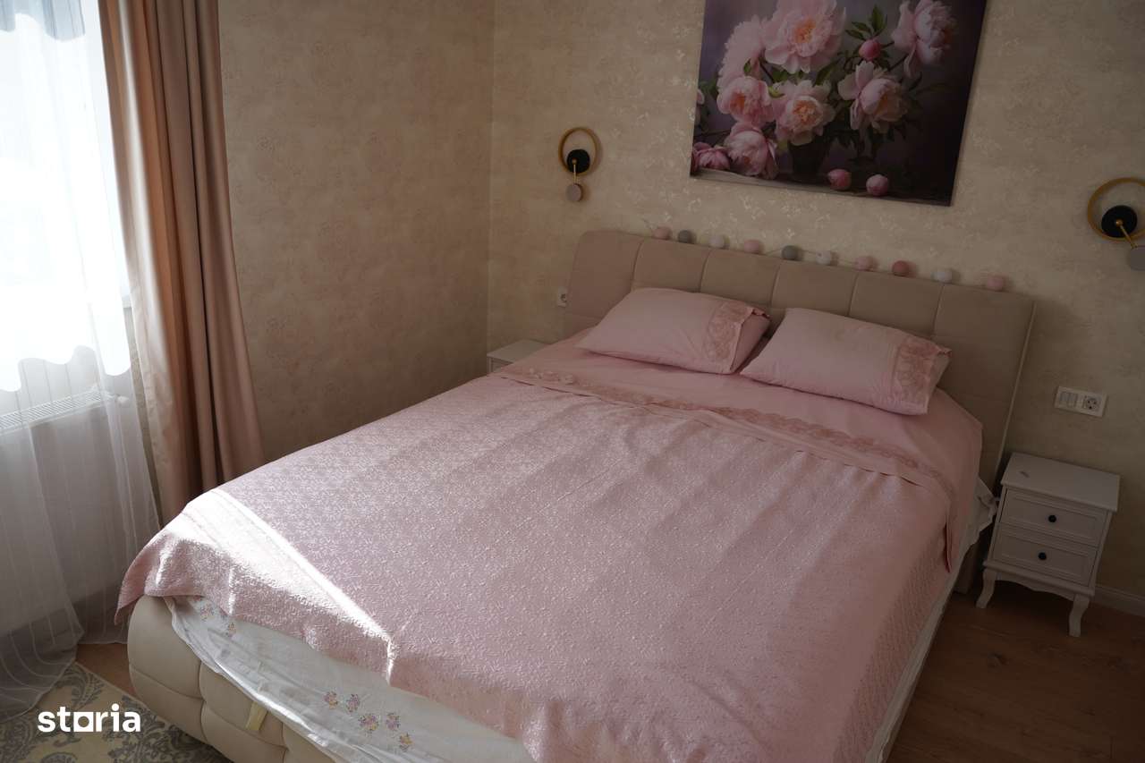 Casă tip duplex complet amenajată si mobilată-12