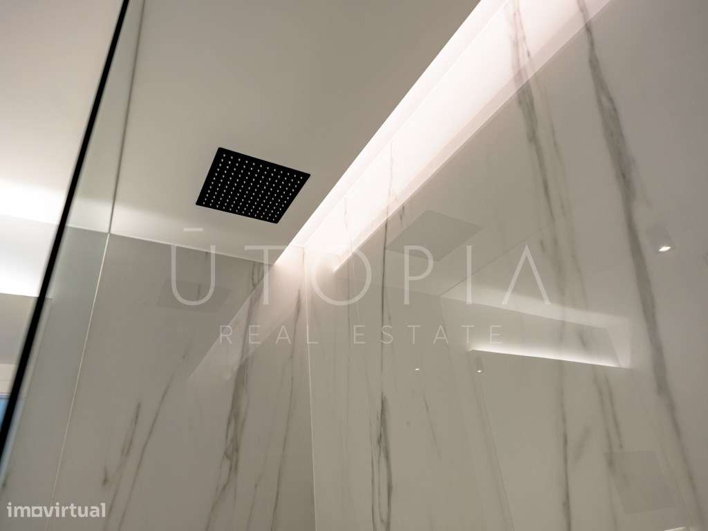 T2 novo com varanda, garagem e piscina - D. João III Prestige Resid...-8
